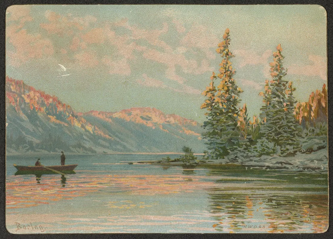 Winter Motif 12 Wall Art by Philip Barlag - High-Resolution Digital Print