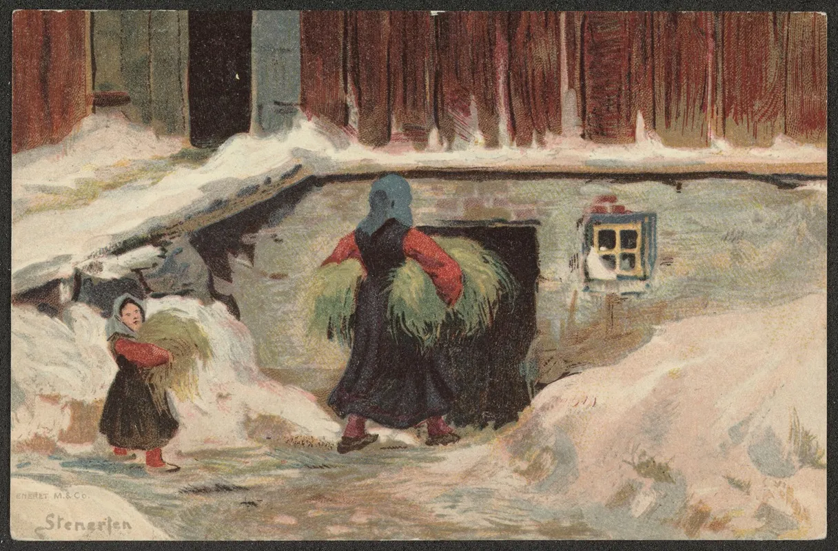 Winter Motif 5 Wall Art by Gudmund Stenersen - High-Resolution Digital Print