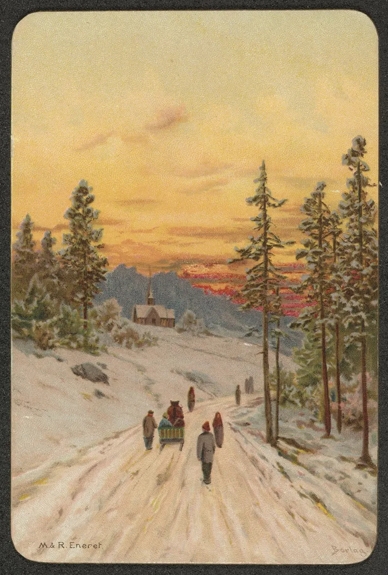 Winter Motif 9 Wall Art by Philip Barlag - High-Resolution Digital Print