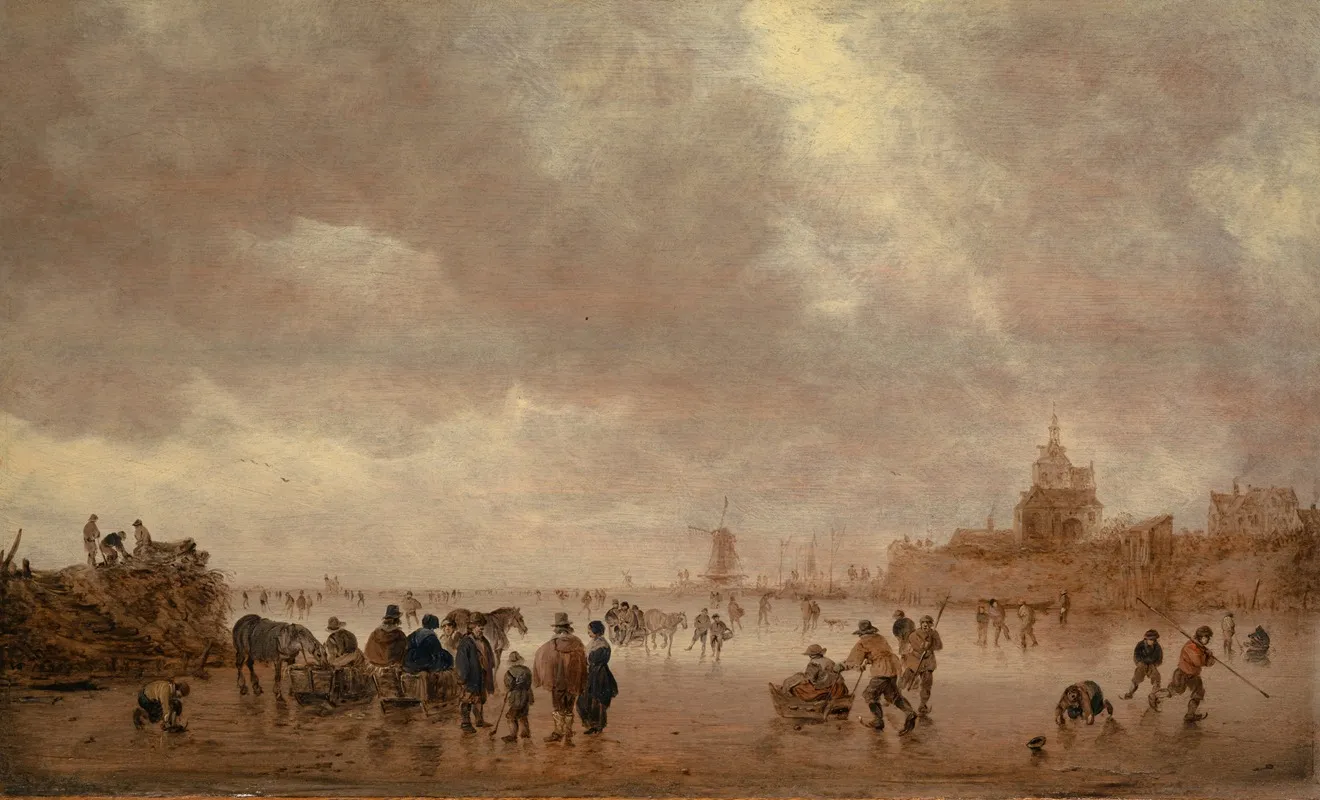 Winter Pleasures On The Merwede