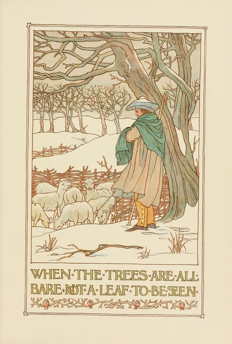 Winter Song Wall Art by Francis Donkin Bedford - High-Resolution Digital Print
