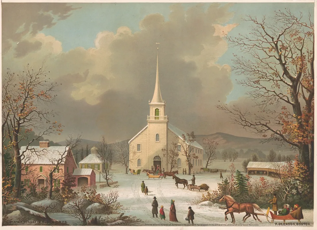 Winter Sunday In Olden Times