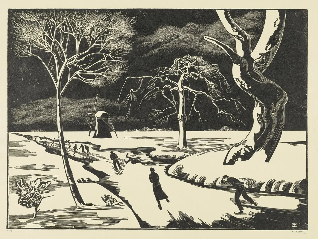 Wintergezicht Folio