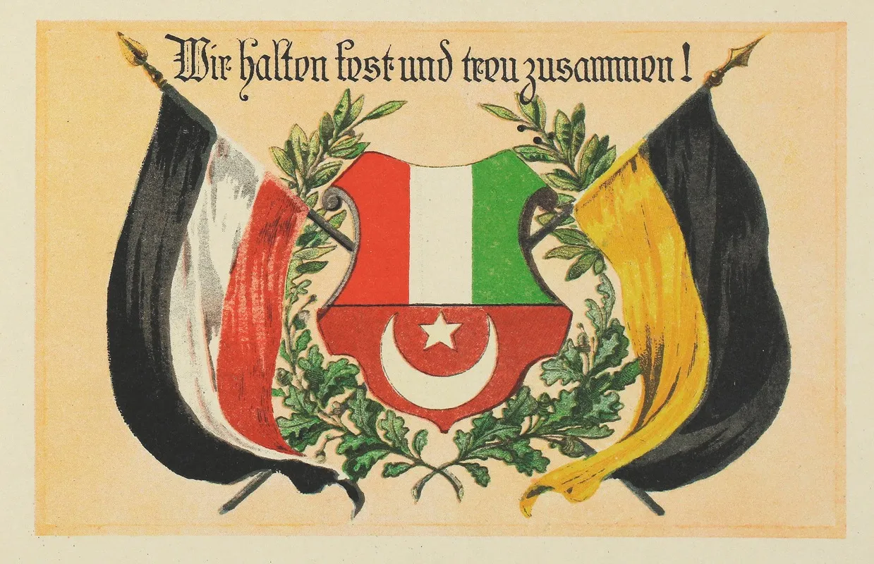 Wir Halten Fest Und Treu Zusammen Wall Art by Wiener Rotophot-Gesellschaft, Blüh & Co. - High-Resolution Digital Print
