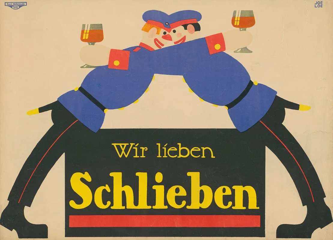Wir Lieben Schlieben Wall Art by Joe Loe - High-Resolution Digital Print