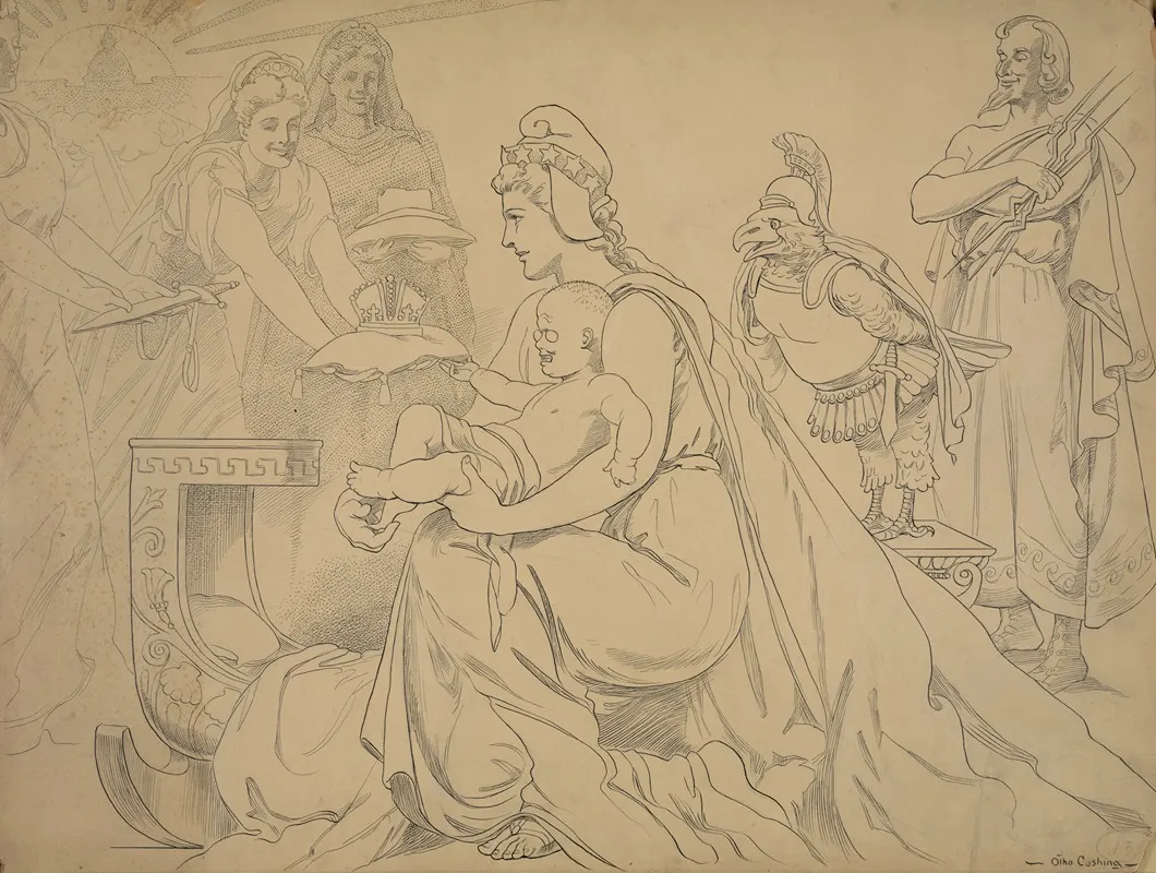 With Pallas Columbia And Ze U S As His Protectors The Fates Hold Out Brilliant Prospects To Little Teddy Teddysses
