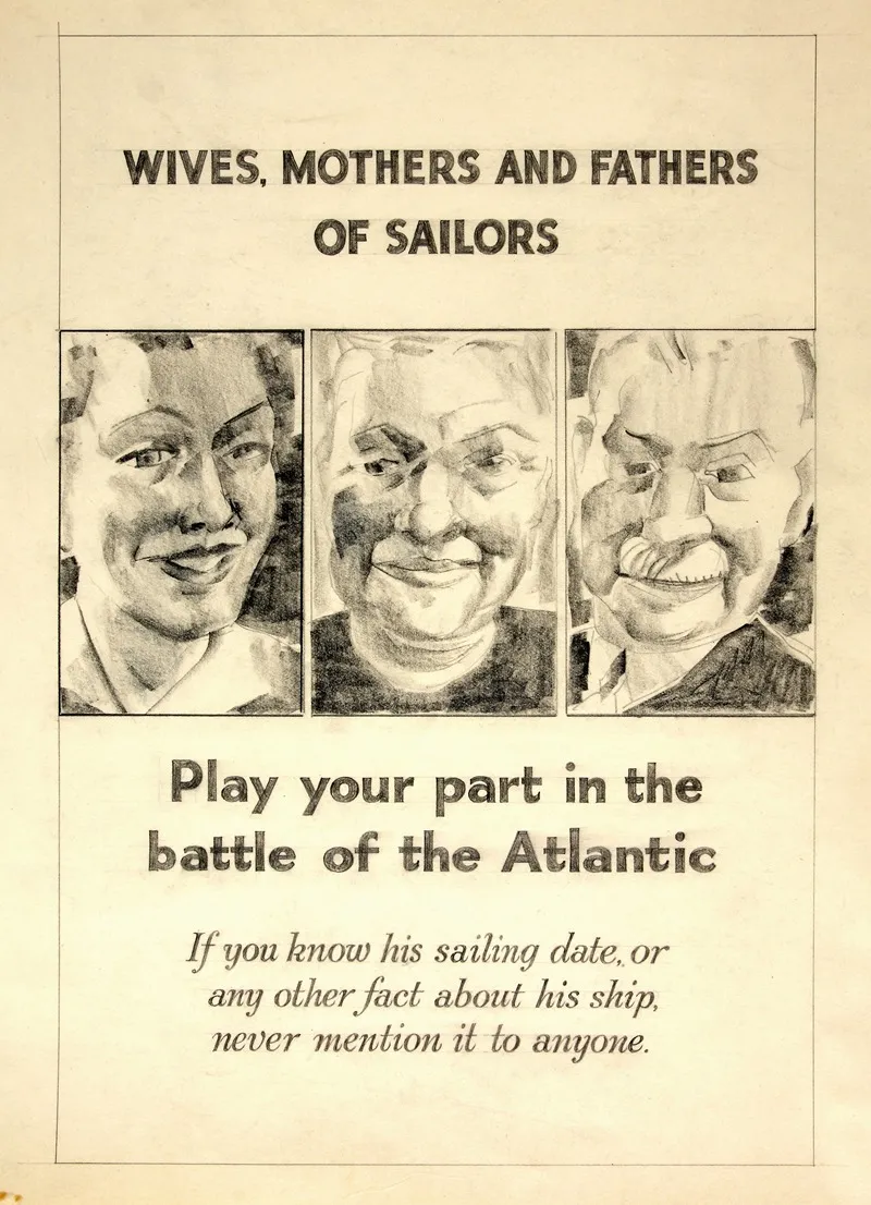 Wives Mothers And Fathers Of Sailors Play Your Part In The Battle Of The Atlantic