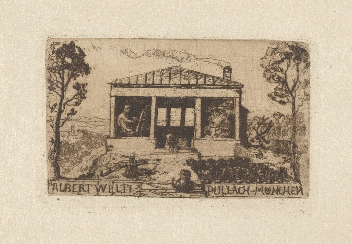 Wohnungsanzeige Albert Welti Pullach