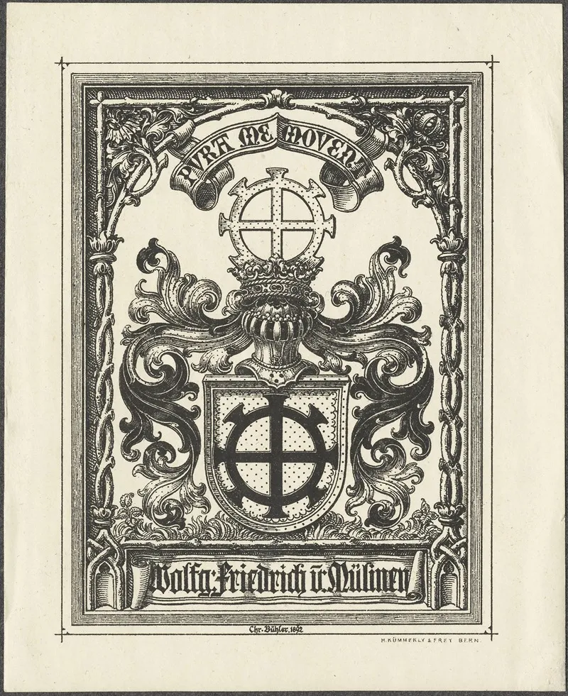 Wolfgang Friedrich Von Mülinen Wall Art by Christian Bühler - High-Resolution Digital Print