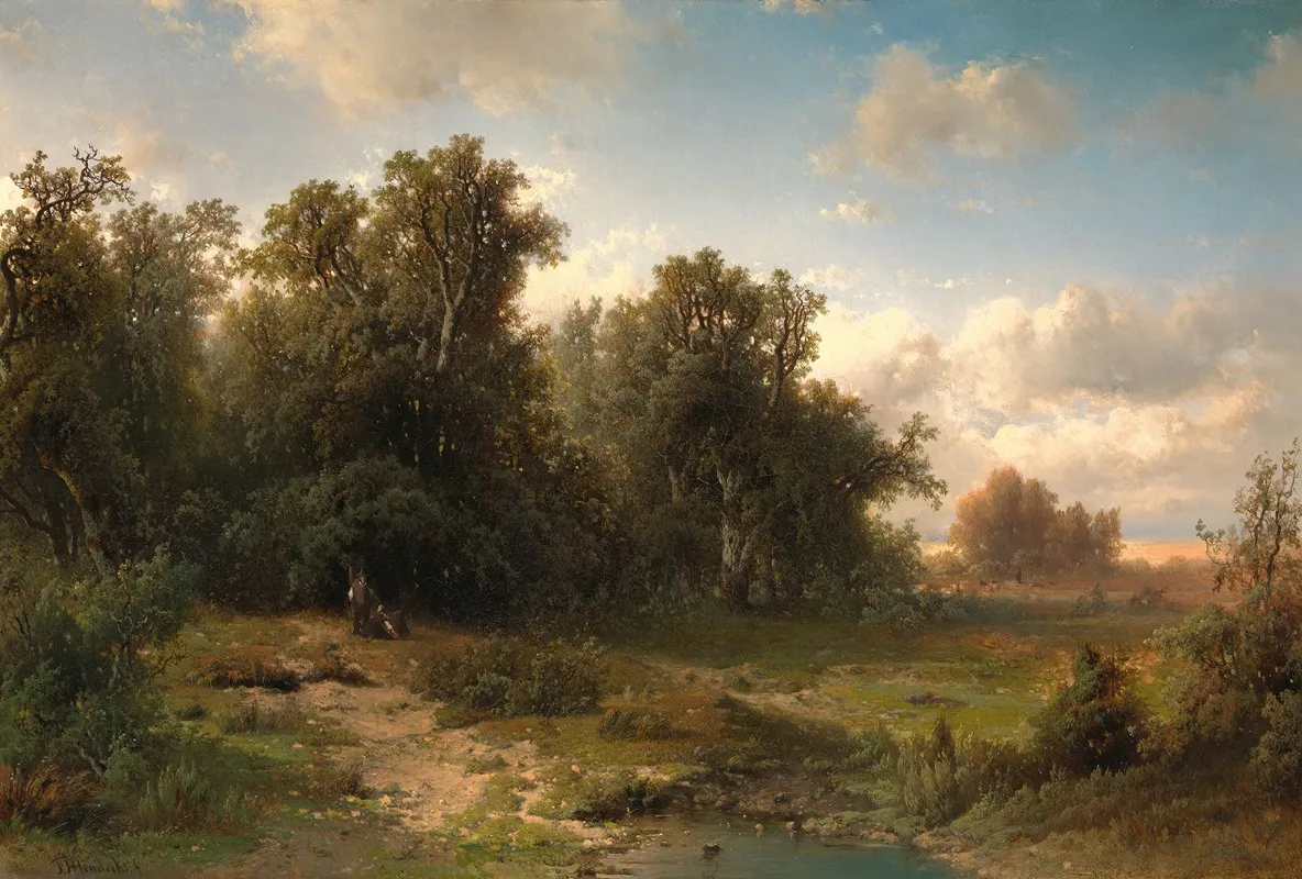 Wolfheze Wall Art by Frederik Hendrik Hendriks - High-Resolution Digital Print