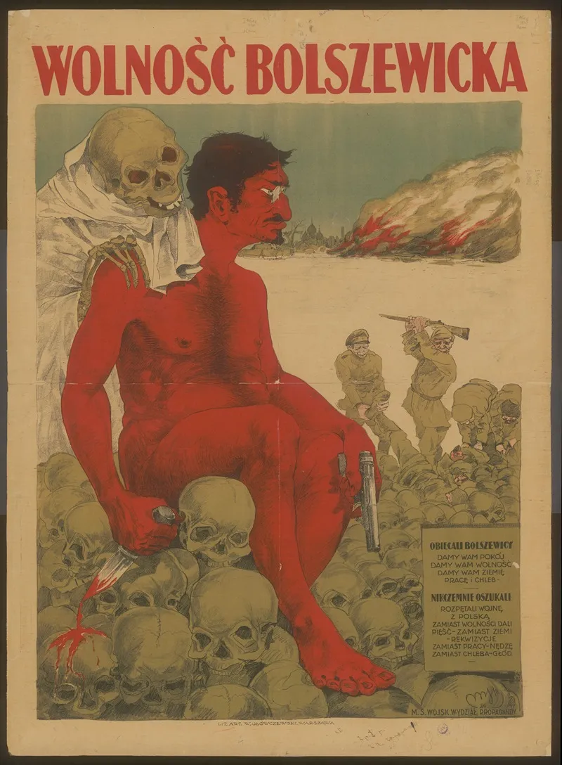 Wolnosc Bolszewicka 3 Wall Art by Władysław Główczewski - High-Resolution Digital Print