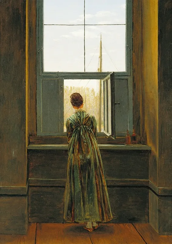 Woman At A Window 5