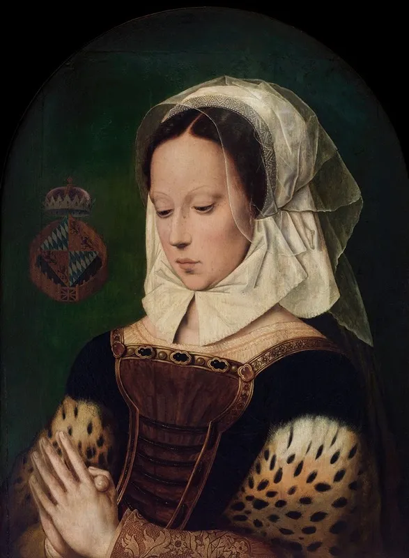 Woman At Prayers Wall Art by Ambrosius Benson - High-Resolution Digital Print