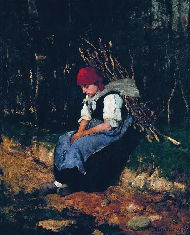 Woman Carrying Faggot