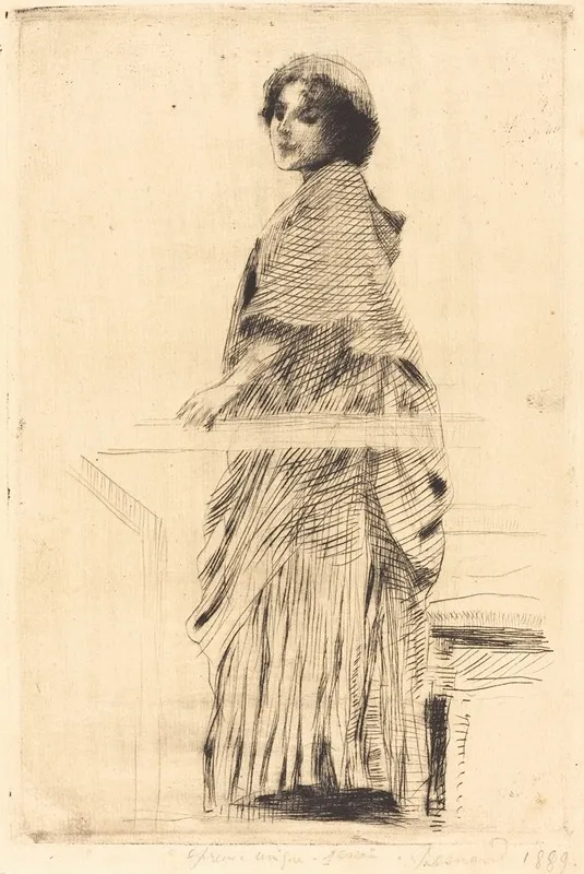 Woman In A Cape La Femme A La Pelerine Ii