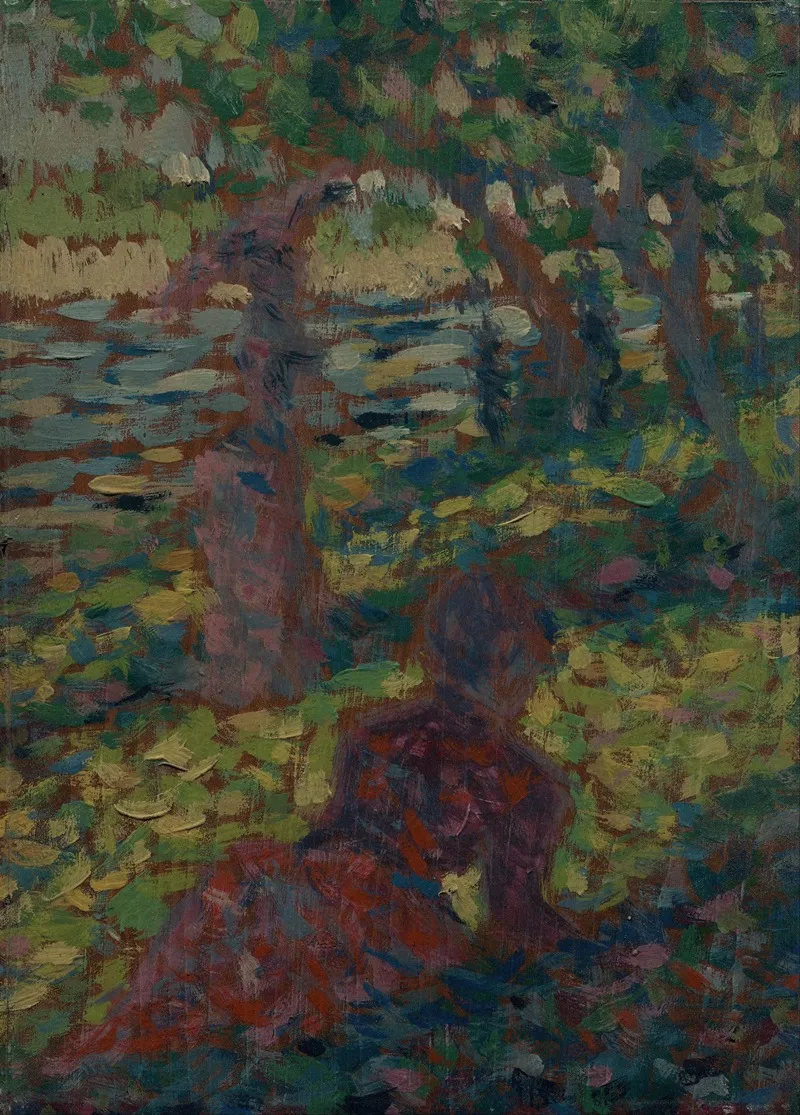 Woman In A Park 2