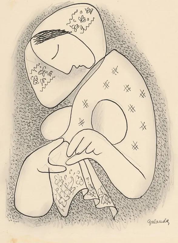 Woman In A Scarf 2