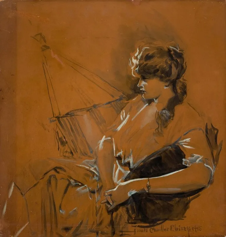 Woman In Hammock