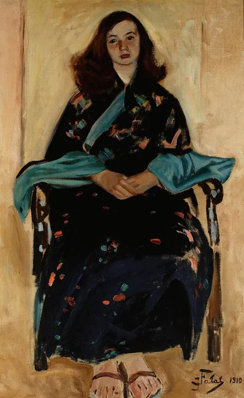 Woman In Kimono 2