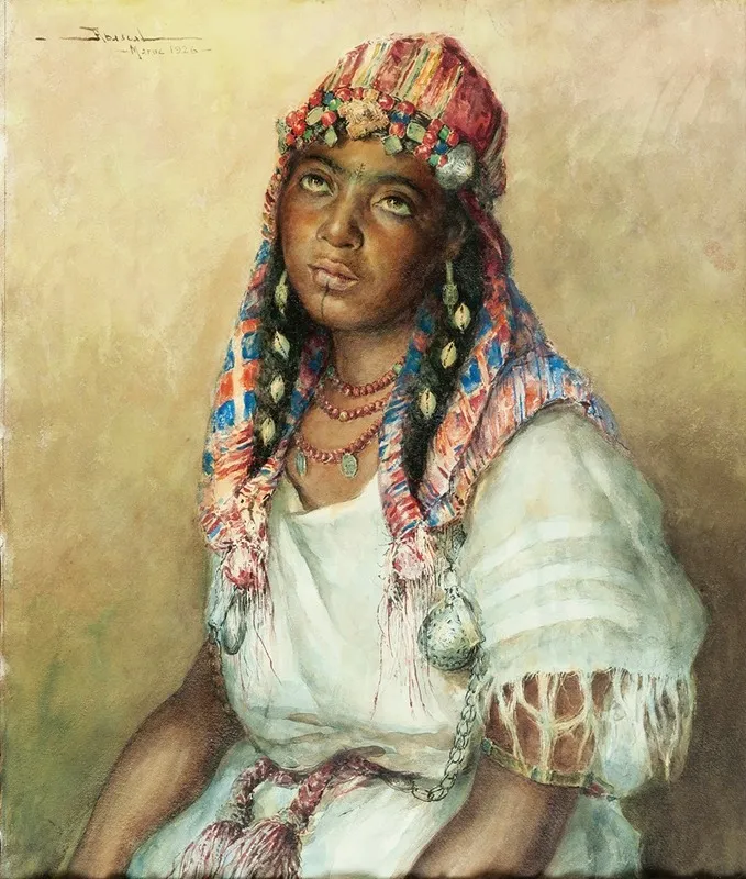 Woman In White 2 Wall Art by Carlos Abascal - High-Resolution Digital Print