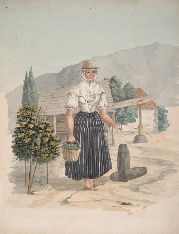 Woman Of El Miradero Tenerife