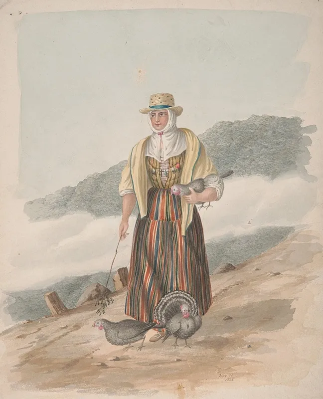 Woman Of Ycod El Alto Tenerife
