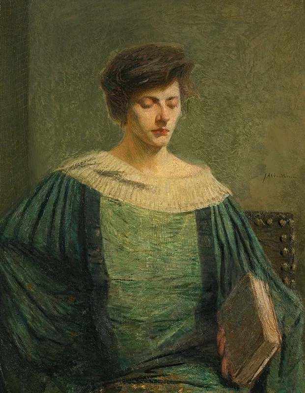 Woman Reading 7
