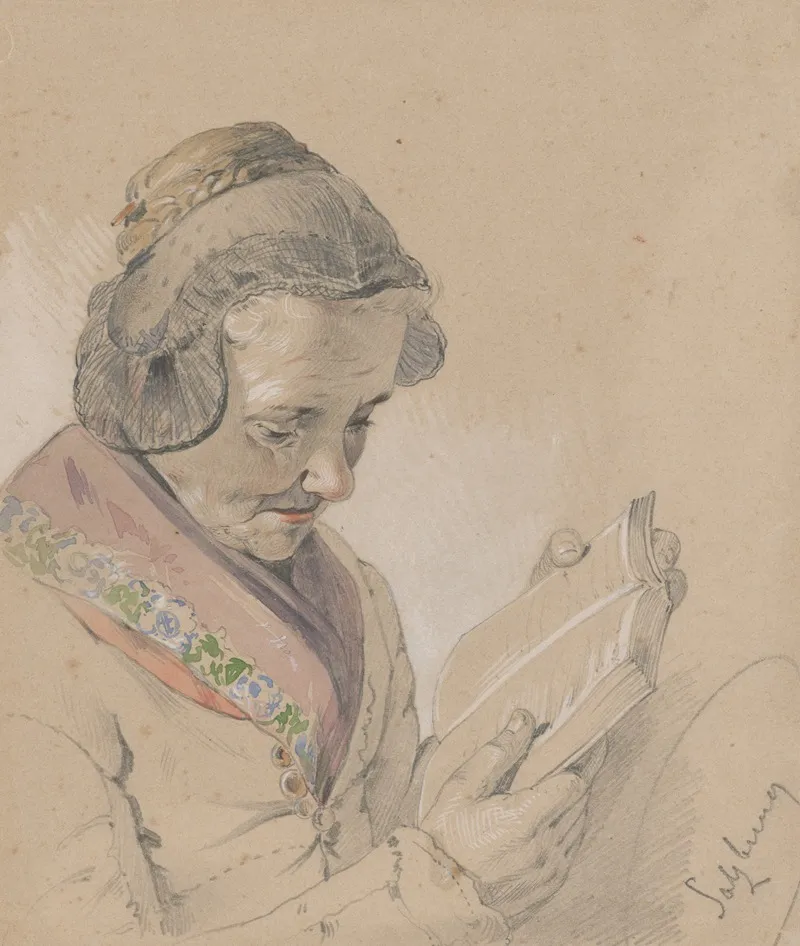 Woman With A Book