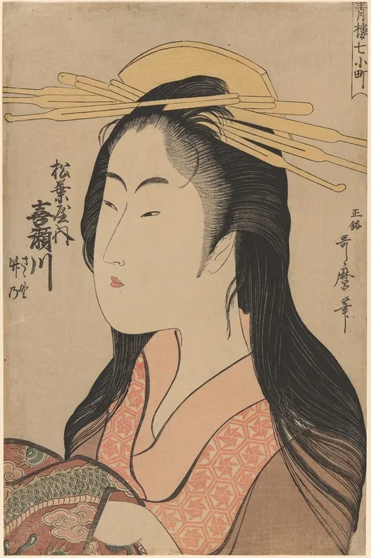 Woman With Headdress And Muff