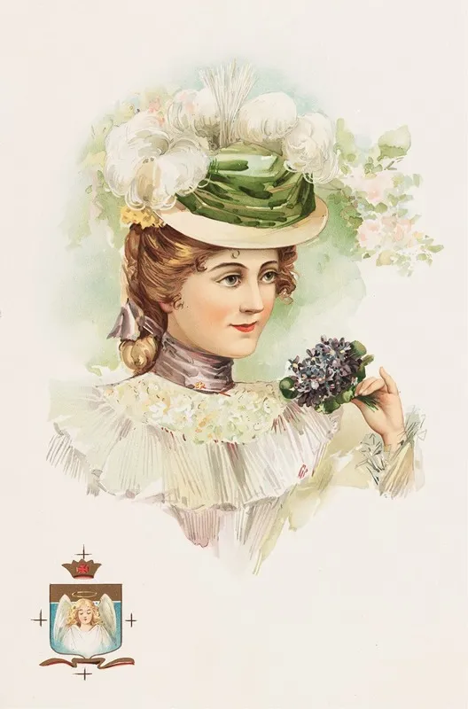 Woman With Posy