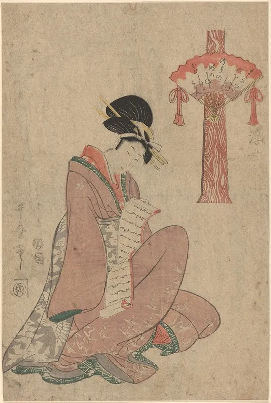 Woman With Scroll