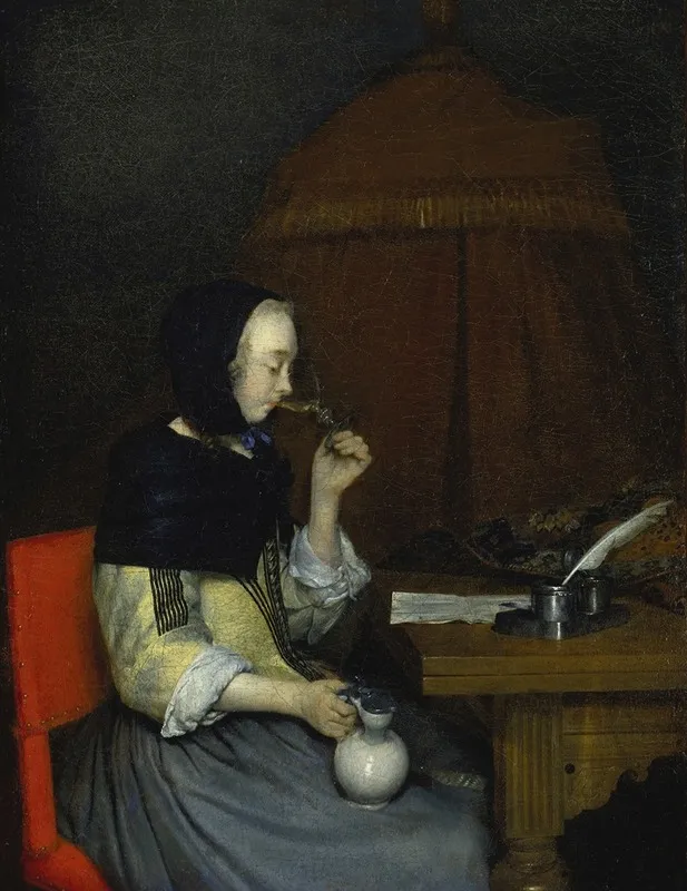 Woman With Wine Glass