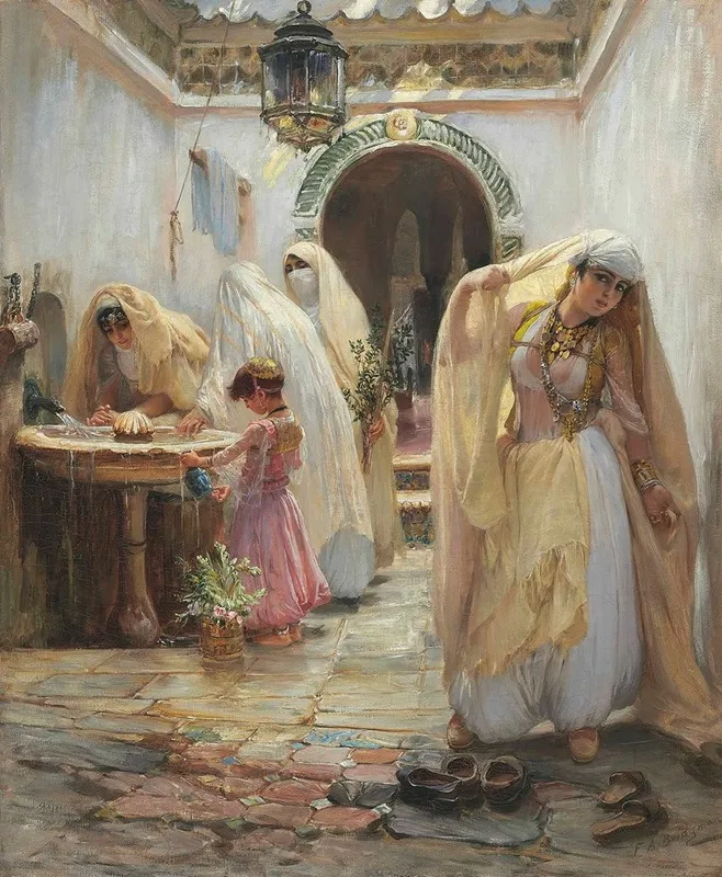 Women At The Fountain