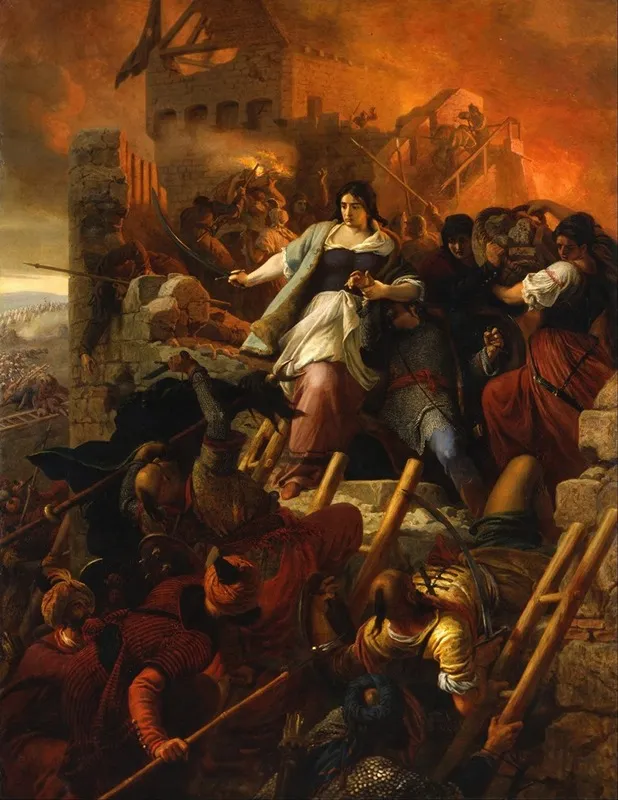 Women Of Eger Wall Art by Bertalan Székely - High-Resolution Digital Print