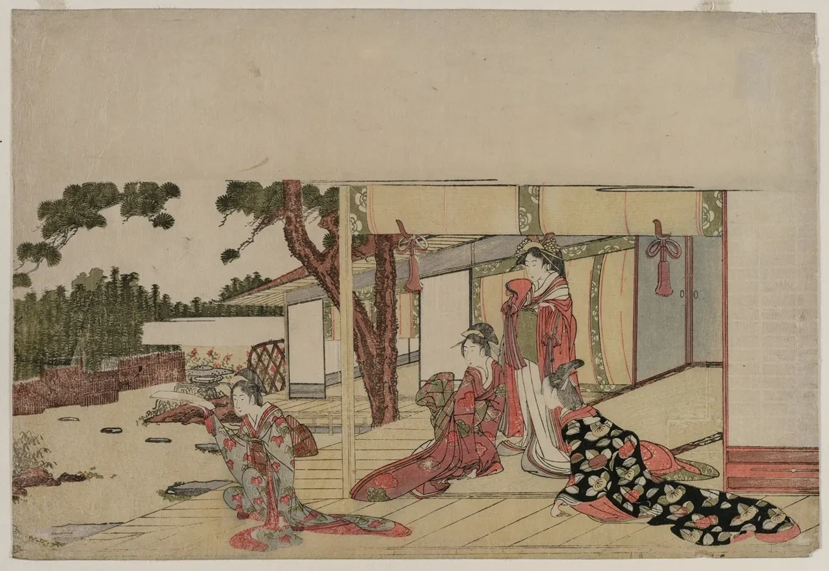 Women On A Veranda