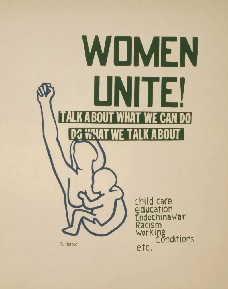 Women Unite Wall Art by Guillermo - High-Resolution Digital Print
