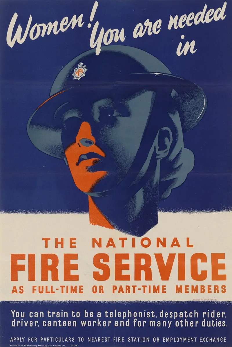 Women You Are Needed In The National Fire Service