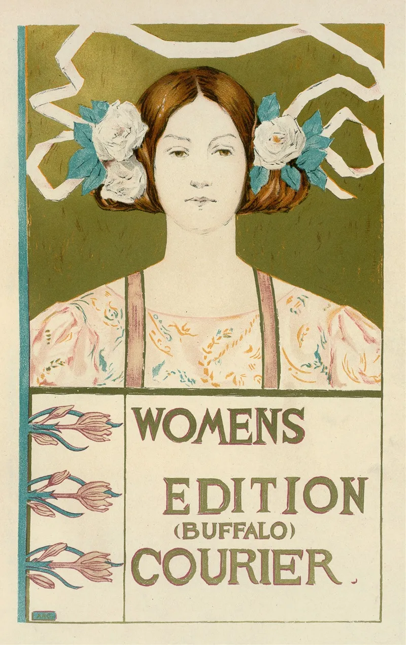 Womens Edition Buffalo Courier Wall Art by Alice Russell Glenny - High-Resolution Digital Print