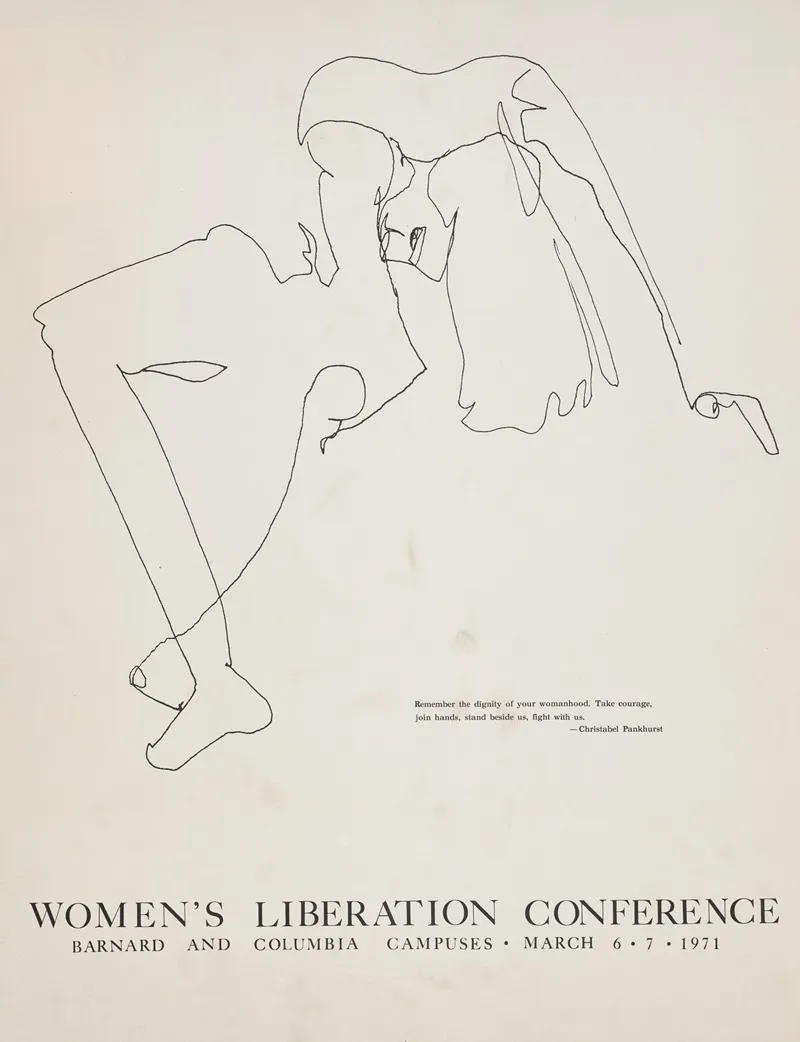 Womens Liberation Conference Barnard And Columbia Campuses March 6 And 7 1971