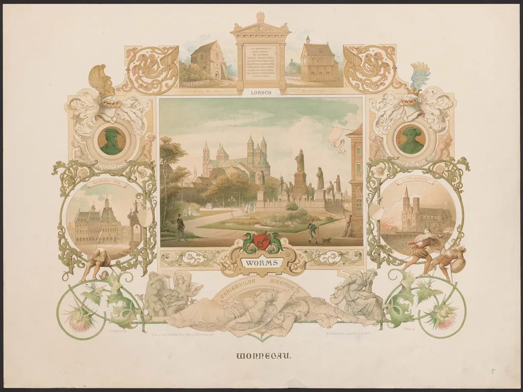 Wonnegau Wall Art by Caspar Scheuren - High-Resolution Digital Print