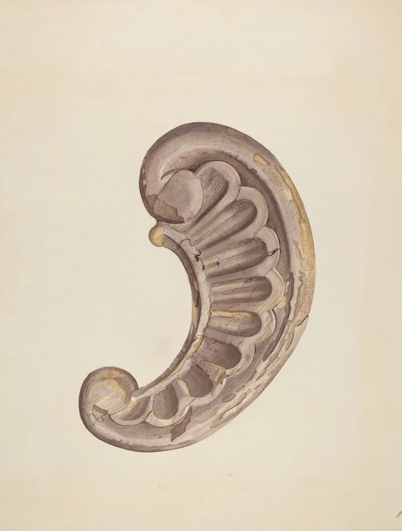 Wood Carving Scroll 3