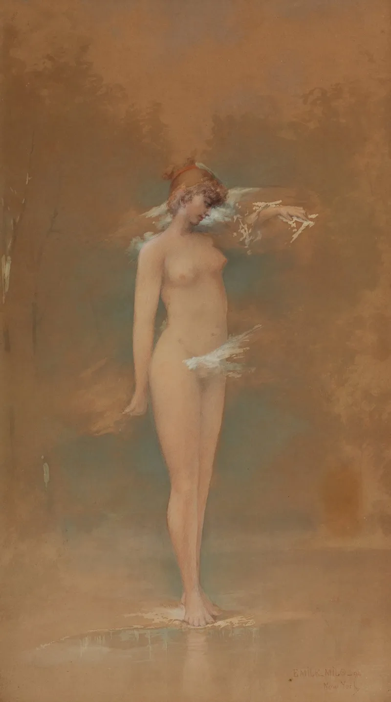 Wood Nymph Wall Art by Emile Milo - High-Resolution Digital Print