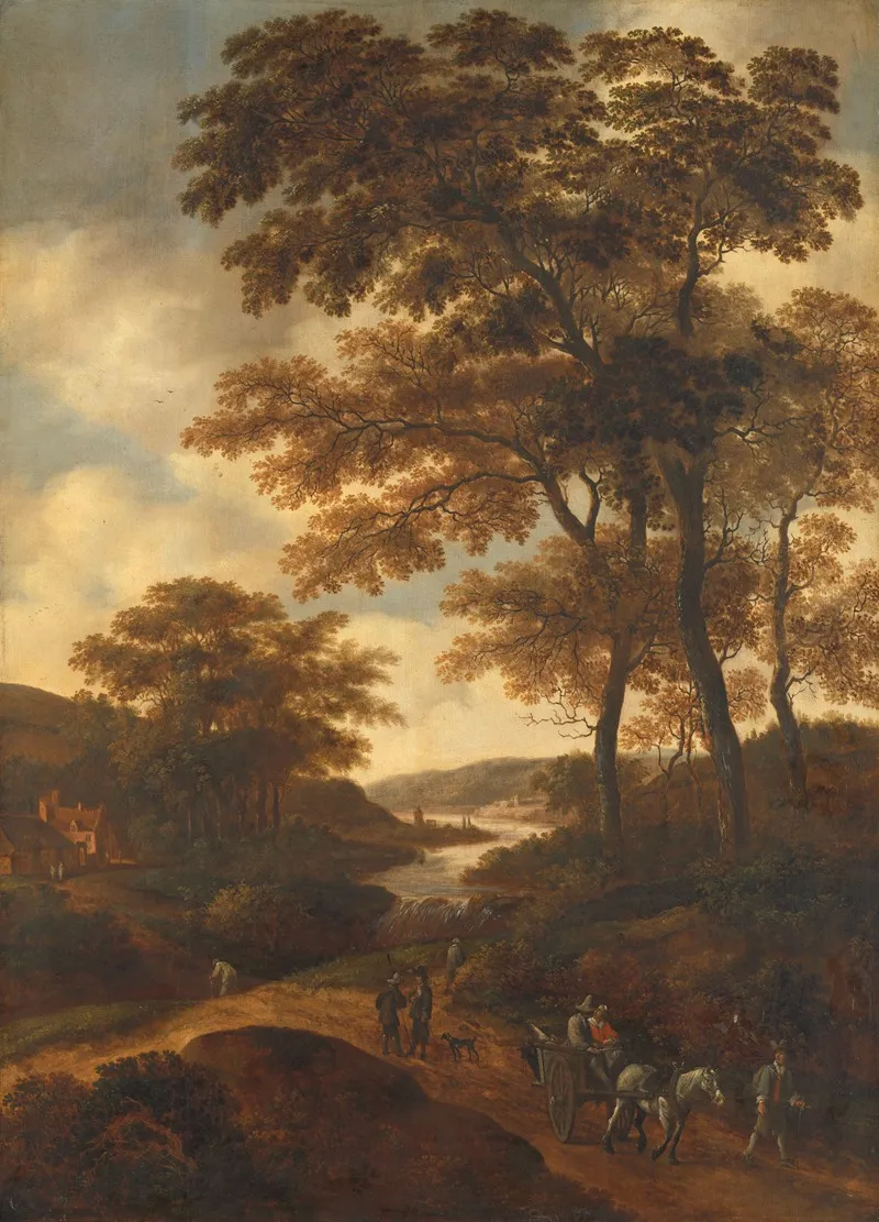 Wooded Landscape 12 Wall Art by Pieter Jansz. van Asch - High-Resolution Digital Print