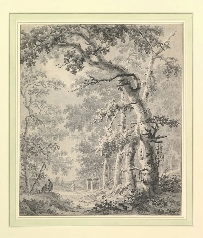 Wooded Landscape 7 Wall Art by Paulus van Liender - High-Resolution Digital Print