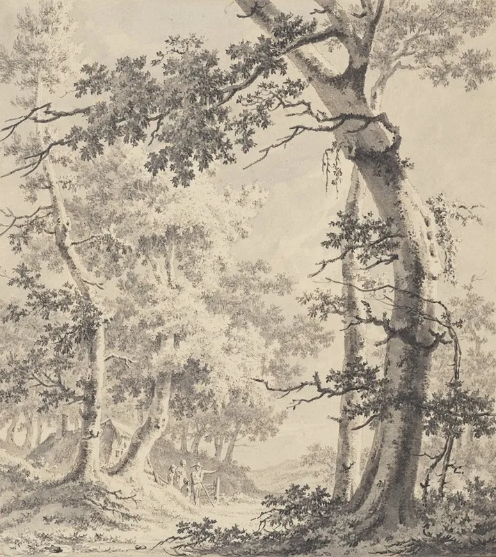Wooded Landscape 8 Wall Art by Paulus van Liender - High-Resolution Digital Print
