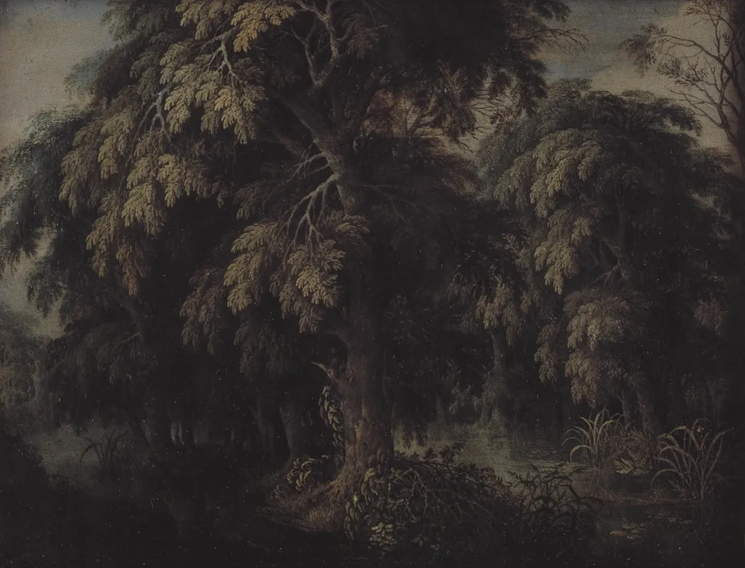 Wooded Landscape Wall Art by Alexander Keirincx - High-Resolution Digital Print