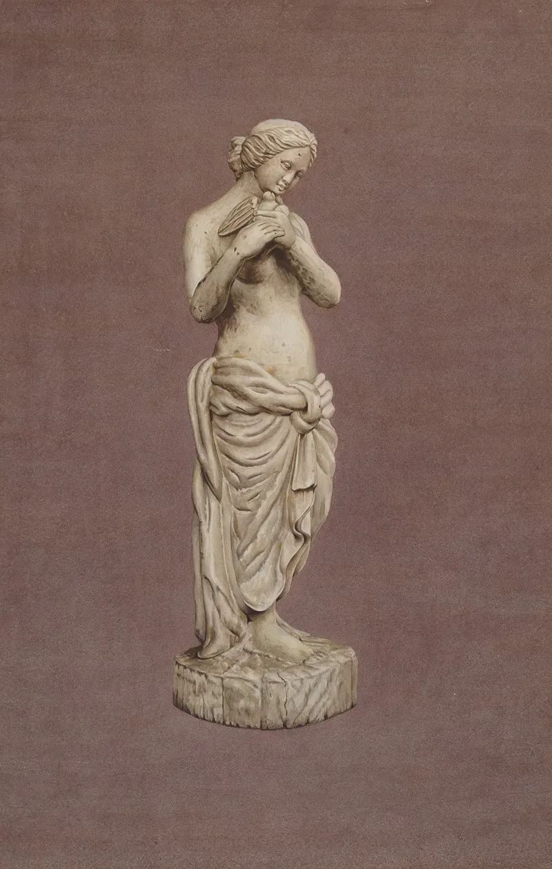 Wooden Garden Figure