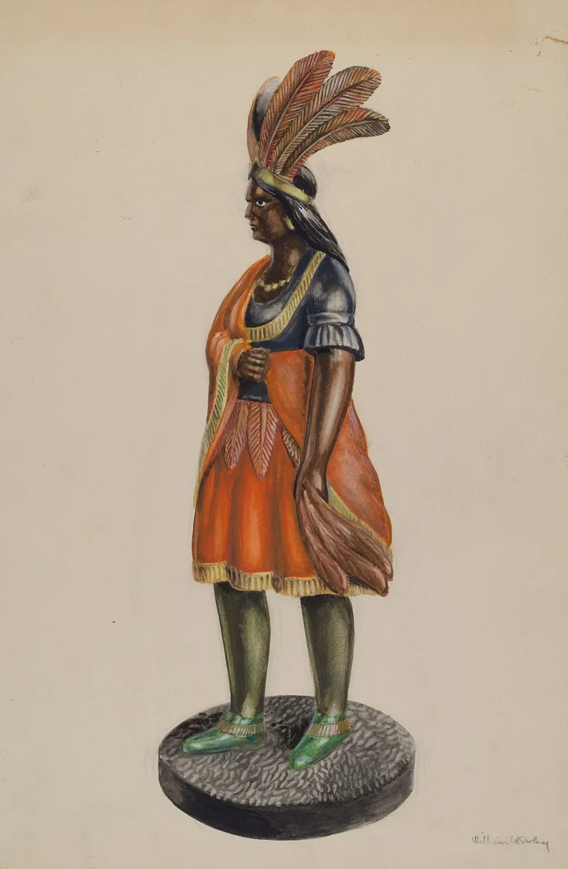Wooden Indian 6