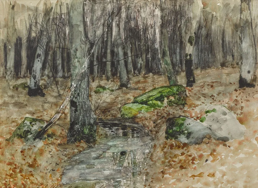Woodland 3 Wall Art by Isaak Ilich Levitan - High-Resolution Digital Print