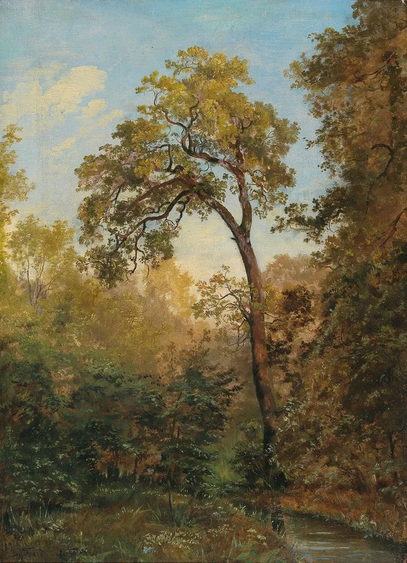 Woodland Interior 2 Wall Art by Josef Feid - High-Resolution Digital Print